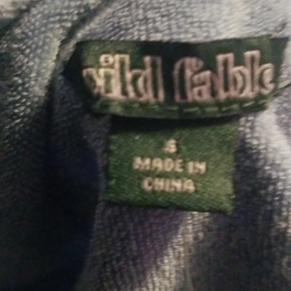 Wild fable baby blue babydoll swing Terry cloth knit dress Small - Picture 5 of 7